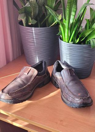 Туфлі чоловічі clarks, ботінки шкіряні