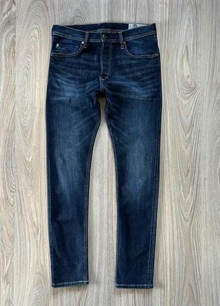 Оригінальні чоловічі джинси diesel teppar slim-carrot1 фото