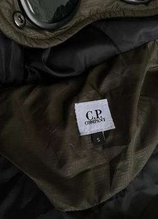 Люксовий пуховик в стилі c.p. company молодіжний якісний преміум з лінзами стильний зимовий до -308 фото