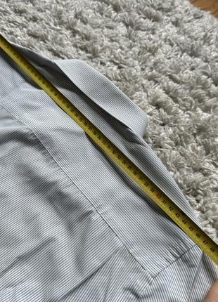 Red herring мужская рубашка с длинным рукавом в мелкую полоску