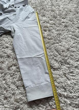 Red herring мужская рубашка с длинным рукавом в мелкую полоску