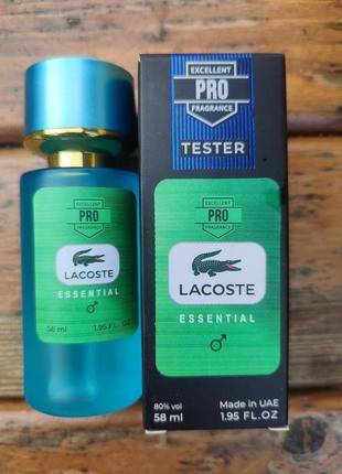 Духи lacoste esential 58 мл, мужской