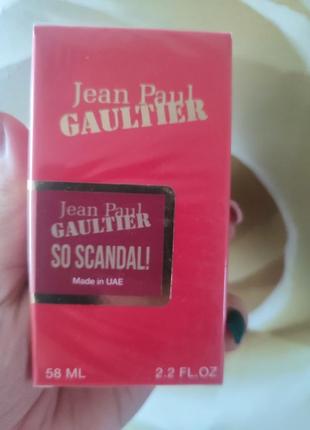 Jean paul gaultier so scandal 58 мл, женский2 фото