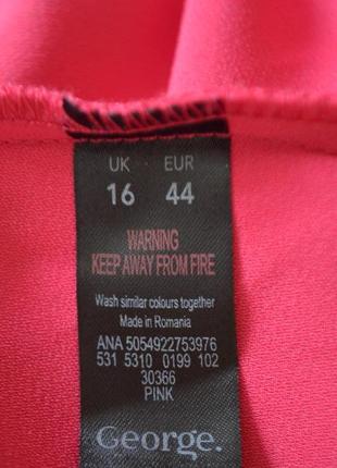 Шикарная брендовая длинная блузочка длинный рукав розовая8 фото