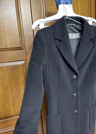 Пальто черное классическое maxmara 42p(s)