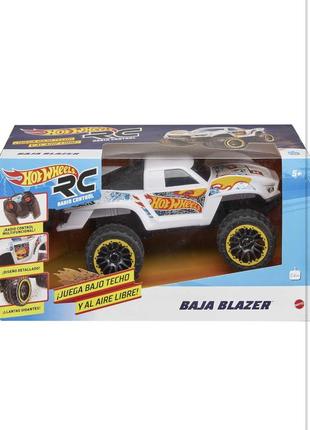 Машинка хот вилс белый форд на пульте управления hot wheels rc ford baja blazer gvl11 mattel6 фото