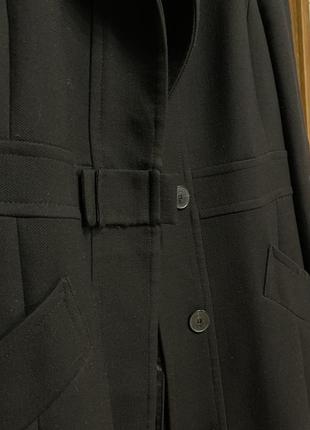 Пальто классическое черное tara jarmon5 фото