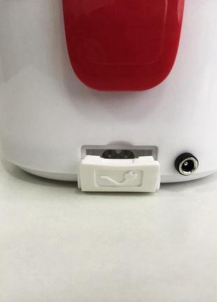 Ланч бокс электрический с подогревом lunch heater 220 v pro, ланч бокс от сети. цвет: розовый7 фото