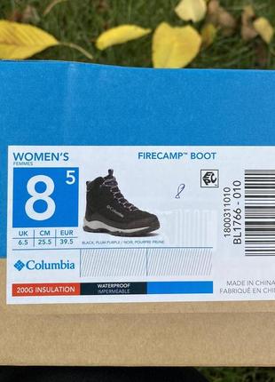 Женские ботинки columbia firecamp ii утепленные10 фото