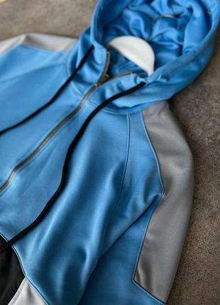 Премиум мужской спортивный костюм худи зип кофта и штаны качественный стильный комплект на микрофлисе4 фото