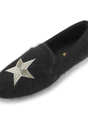 Туфли домашние pretty you london britt black 2