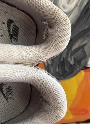 Nike air force кроссовки 36,5 размер кожаные белые оригинал5 фото