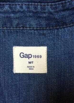 Стильное легкое джинсовое платье gap, m3 фото