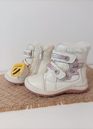 Детские зимние ботинки,  26р. - 16,5 см.
