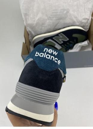 Кроссовки new balance 574 u574kbg green, оригинальные кроссовки консультболанс мужские3 фото