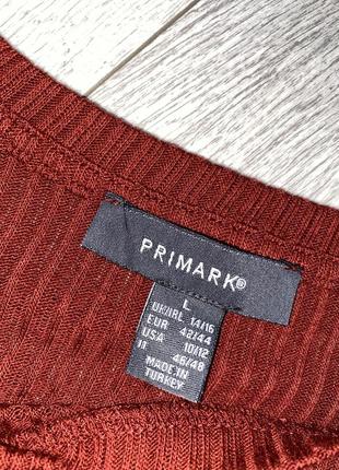 Брендовая терракотовая кофта primark размер l4 фото