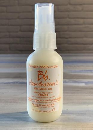 Bumble and bumble hairdresser's invisible oil heat/uv protective primer підготовчий спрей для досконалого вигляду волосся2 фото