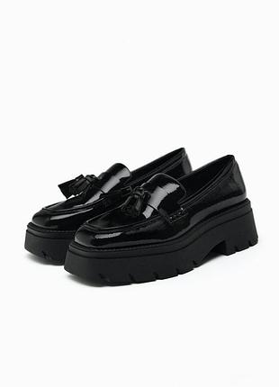 Мокасины женские zara<unk> мокасины осень