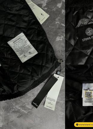 Крута демісезонна плюшева куртка преміум з патчем в стилі stone island якісна брендова стон айленд мішка люксова молодіжна до -510 фото