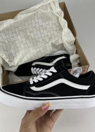 Кеды vans old skool vn000d3hy281 черные замша, оригинальные кеды ванс