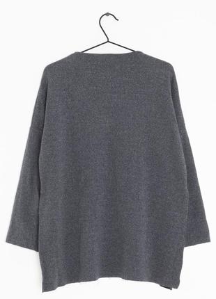 Zara мягкий серый свитер6 фото