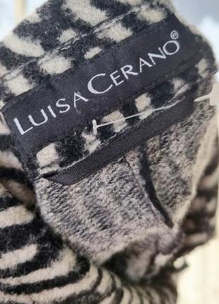 Luisa cerano рубашка шерстяная итальянская оригинал6 фото
