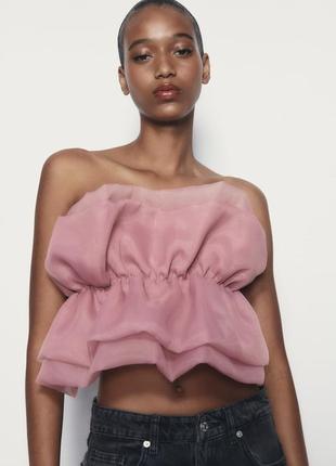 Неймовірний рожевий топ від zara💗під замовлення💗