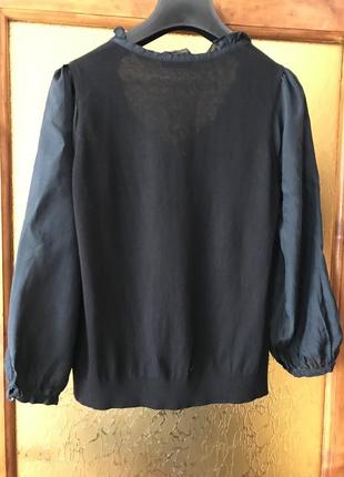 Джемпер блуза сорочка 100% шовк2 фото