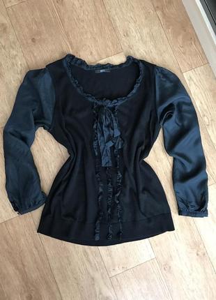Джемпер блуза сорочка 100% шовк3 фото