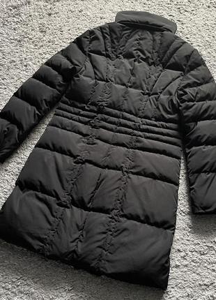 Фирменный, стильный, удлиненный куртка-пуховик moncler3 фото