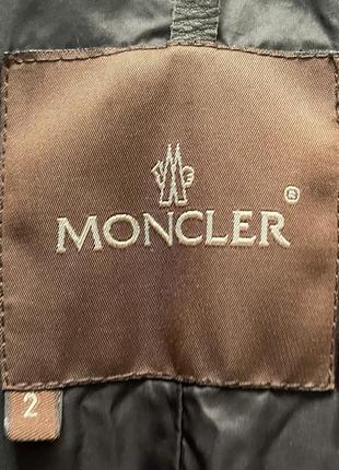 Фирменный, стильный, удлиненный куртка-пуховик moncler4 фото