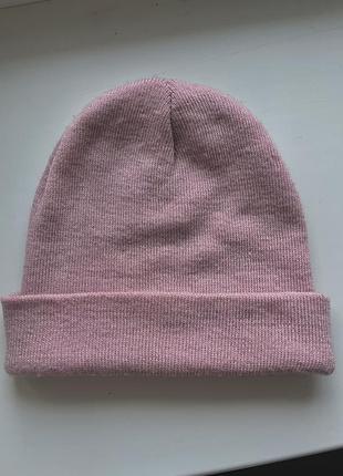 Шапка рожева bershka