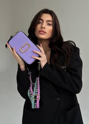 Sale   сумка в стиле marc jacobs new purple logo