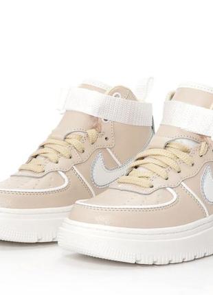 Женские кроссовки с мехом nike air force 1 gore-tex winter (шкіра, хутро)#найк2 фото