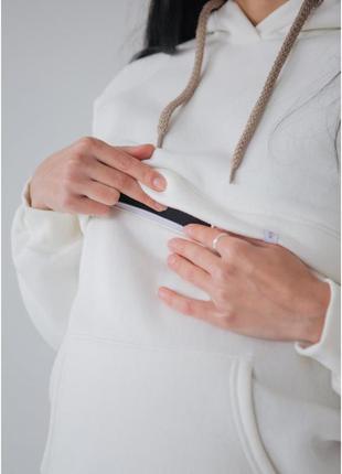 Костюм: лосины и худи для беременных и кормящих мам с секретом для кормления инь-янь4 фото
