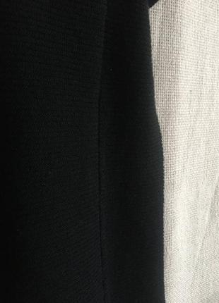 Теплое шерстяное мини платье кокон свободного кроя7 фото