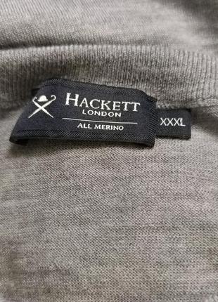 Hackett london regular fit премиальный мериносовый шерстяной джемпер /8149/5 фото