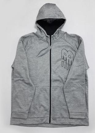 Оригінальне утеплене худі new balance tenacity full-zip hoodie4 фото