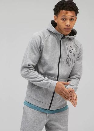 Оригінальне утеплене худі new balance tenacity full-zip hoodie2 фото