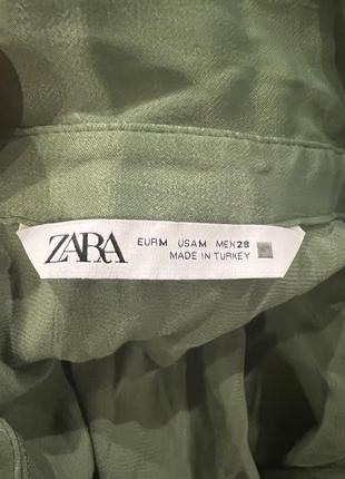 Платье с поясом zara в идеальном состоянии размер s/m4 фото