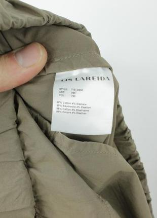 Дизайнерские брюки lis lareida demi stretch cotton trousers8 фото