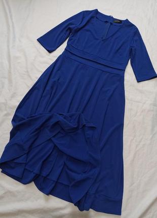 Платье ярко-синего цвета chunna1 фото