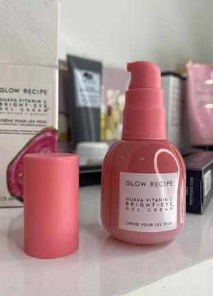 Glow recipe guava vitamin c bright-eye gel cream – гель-крем для повік