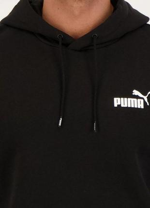 Оригінльне утеплене худі puma ess small logo hoodie / 586690012 фото