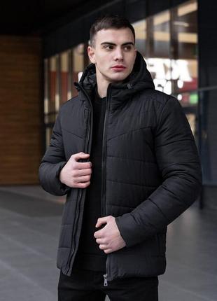 Куртка pobedov winter jacket dzen, черный3 фото