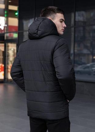 Куртка pobedov winter jacket dzen, черный5 фото