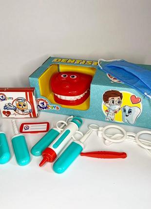 Гра для дітей стоматолог технок, набір дантист зубний майстер