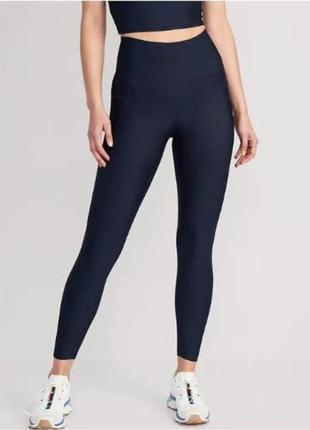 Спортивные компрессионные лосины high-waisted powersoft 7/8 leggings oldnavy2 фото