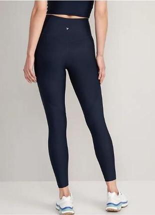 Спортивные компрессионные лосины high-waisted powersoft 7/8 leggings oldnavy