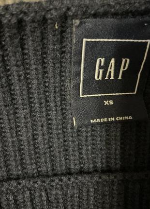 Теплый фирменный полоскатый свитер/xs/ brend gap2 фото